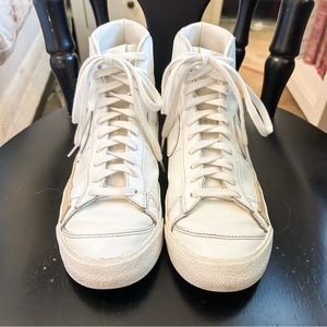 Nike Blazer High Top White Sneaker